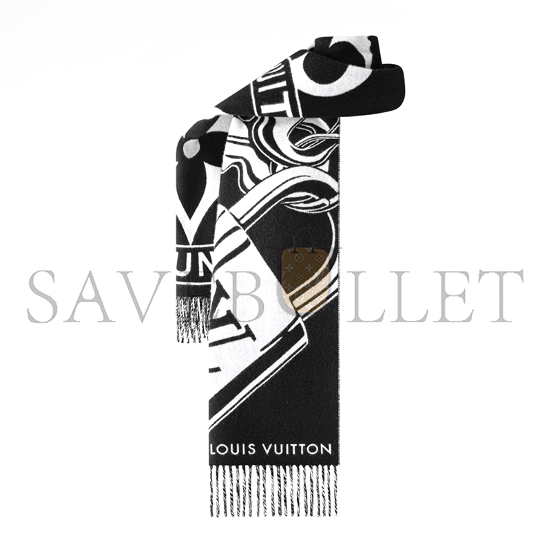 LOUIS VUITTON LOCK AND KEYS SCARF M92855 (215*45cm) LOUIS VUITTON LOCK AND KEYS SCARF M92855 (215*45cm)